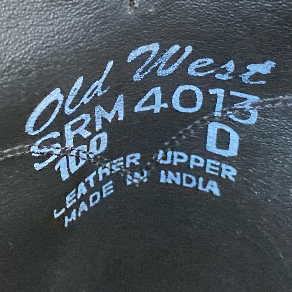 Vintage Old West Cowboy Boots! - Picture 10 of 11